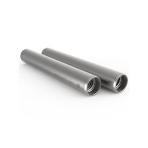 8Sinn 10cm 15MM Silver Rods (2 Pieces)