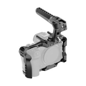 8Sinn Cage for Canon EOS R/R5/R6/R6M II + Black Crow Top Handle (Includes SNR60MM)